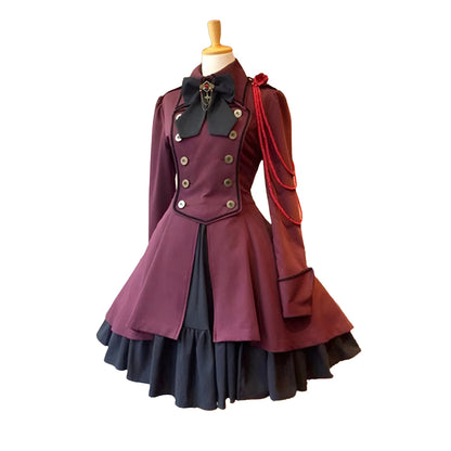 Victorian-Inspired Gothic Cosplay Costume