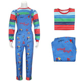 Chucky Cosplay Costume For Mens