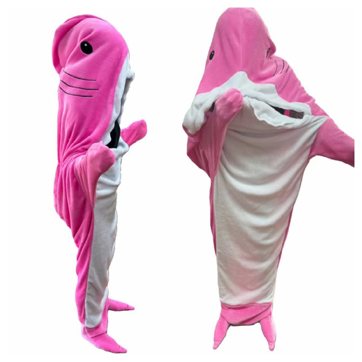 Flannel Shark Sleeping Bag Costume