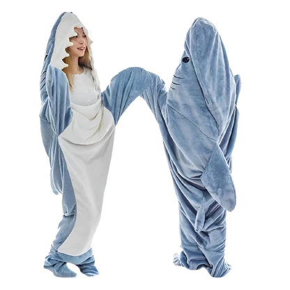 Flannel Shark Sleeping Bag Costume