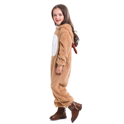 Kids' Reindeer Onesie Cosplay Costume