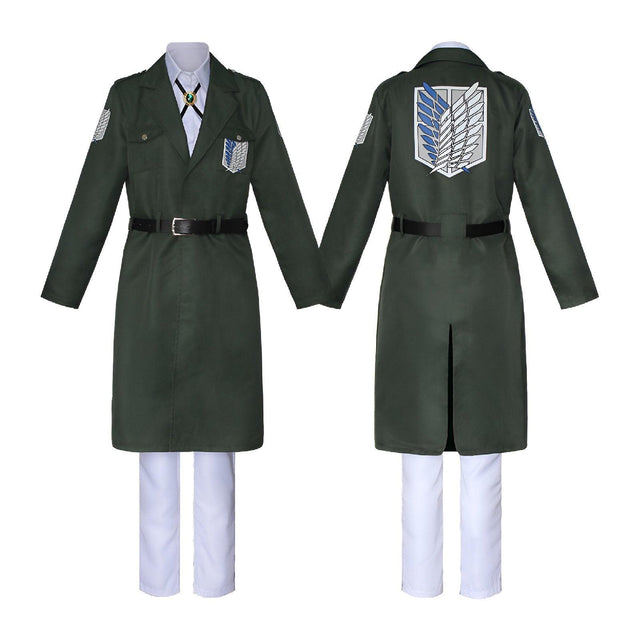 Hulk Investigation Corps Regiment Army Green Coat - Aimall