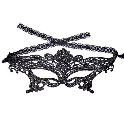 Black Lace Eye Mask Cosplay Prop