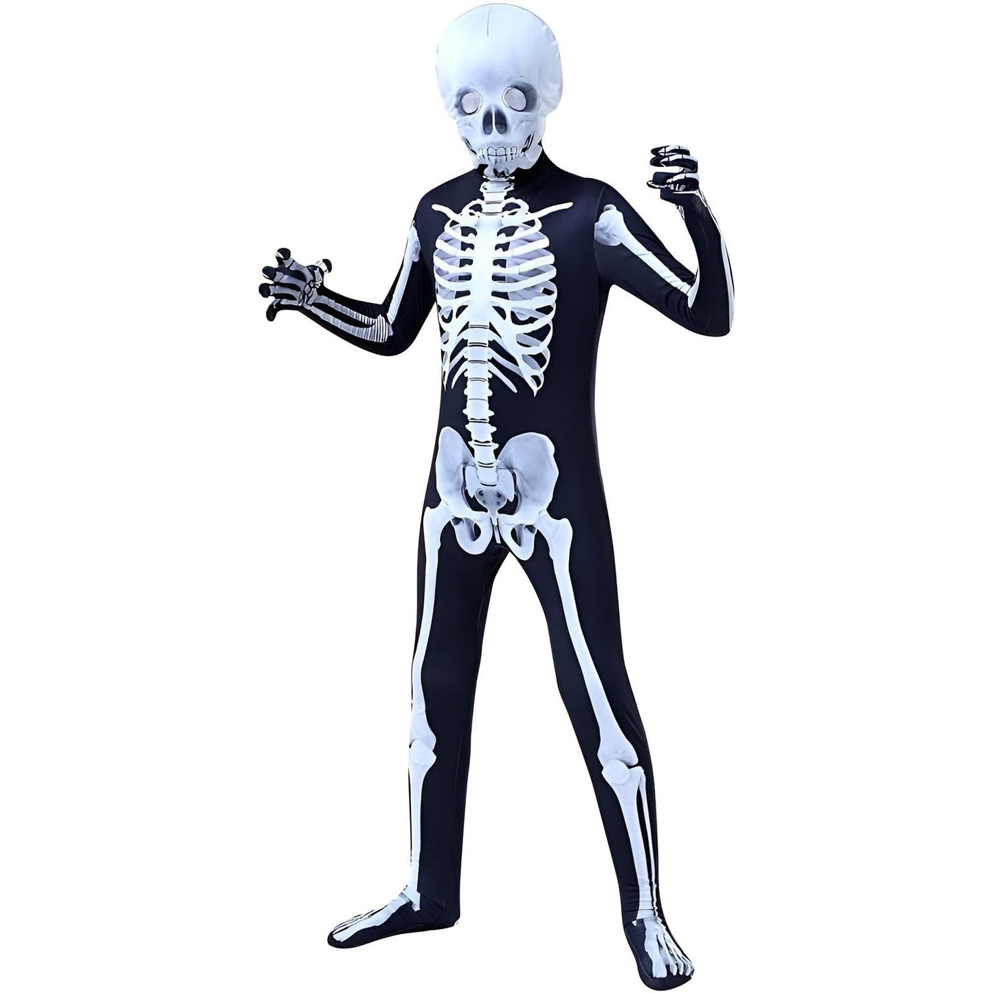 Halloween Cosplay Skeleton Skeleton Jumpsuit