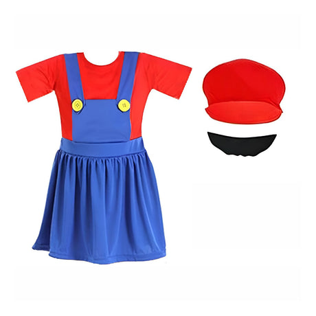 Mario-Inspired Super Family Game Night Cosplay