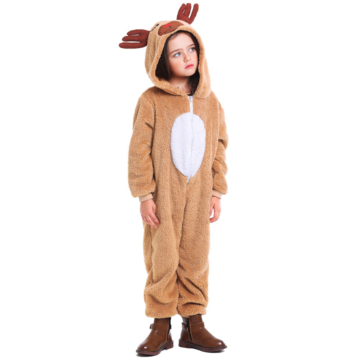 Kids' Reindeer Onesie Cosplay Costume