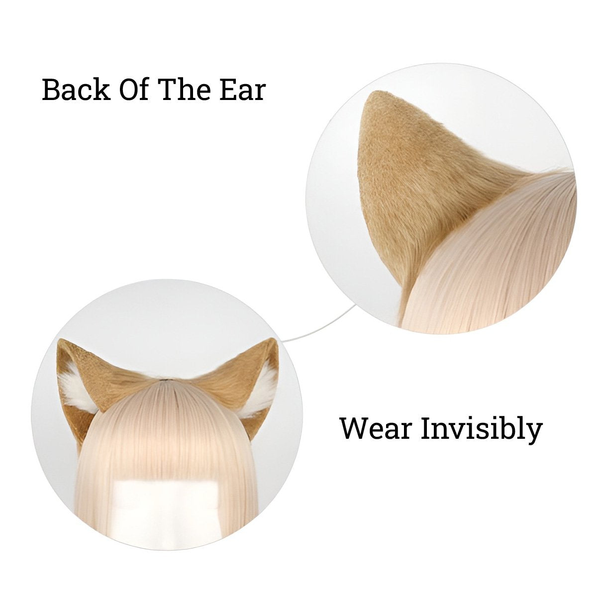 Halloween Cos Simulation Fox Plush Tail Hair Band Headdress