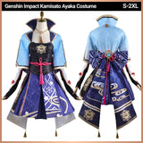 Genshin Impact Kamisato Ayaka Cosplay Costume