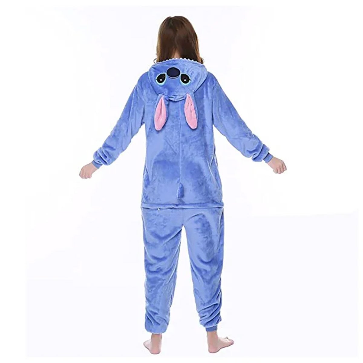 Flannel Parent-Child One-Piece Animal Pyjamas