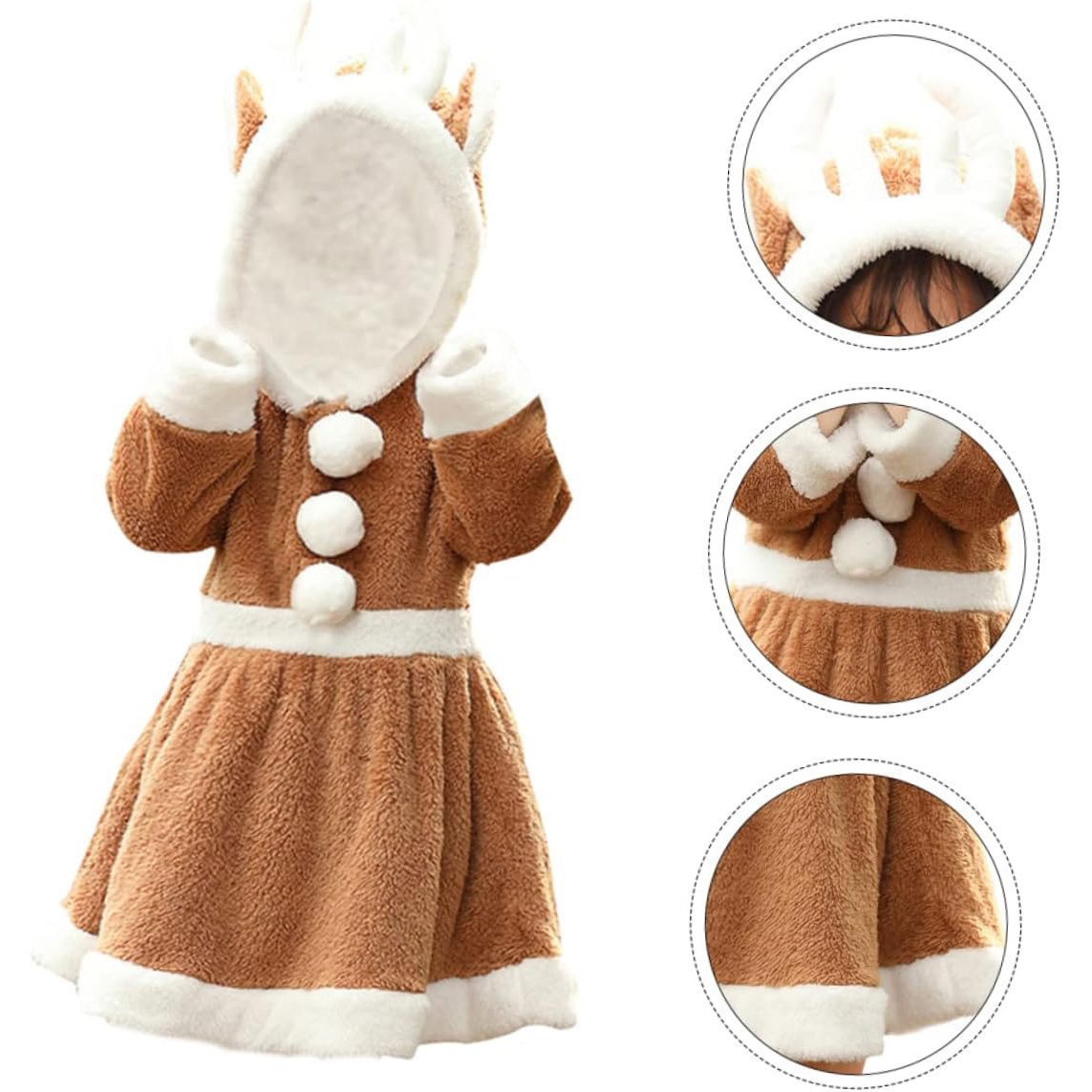 Kids' Festive Reindeer Christmas Costume