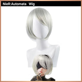 Neil Mechanical Epoch 2B Silver White Wig
