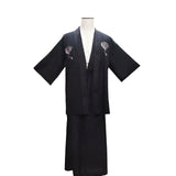 Traditional Men's Japanese Kimono Set