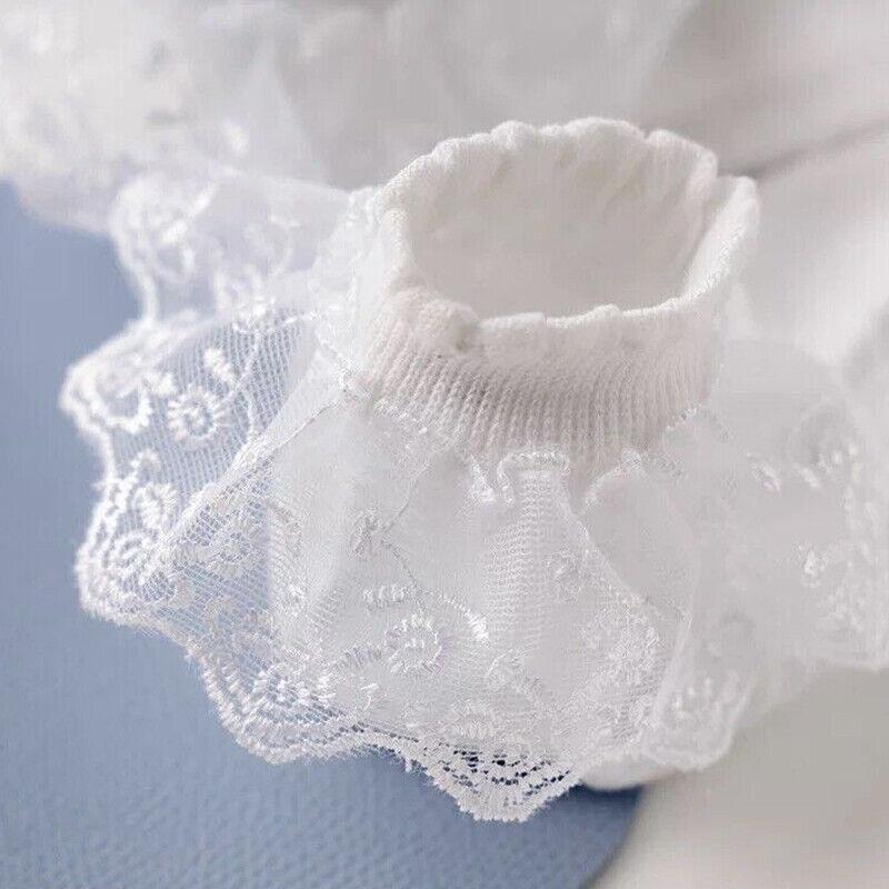 Chic Lace-Trimmed Princess Short Socks