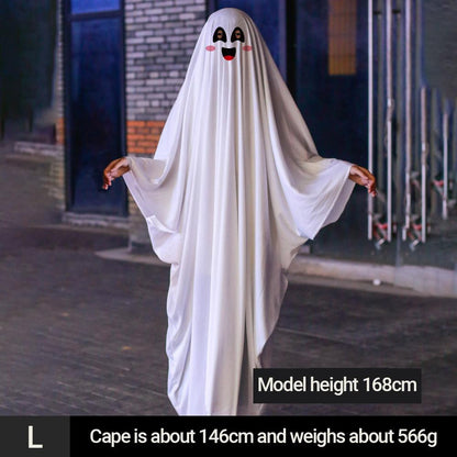 White Ghost Cloak Halloween Costume