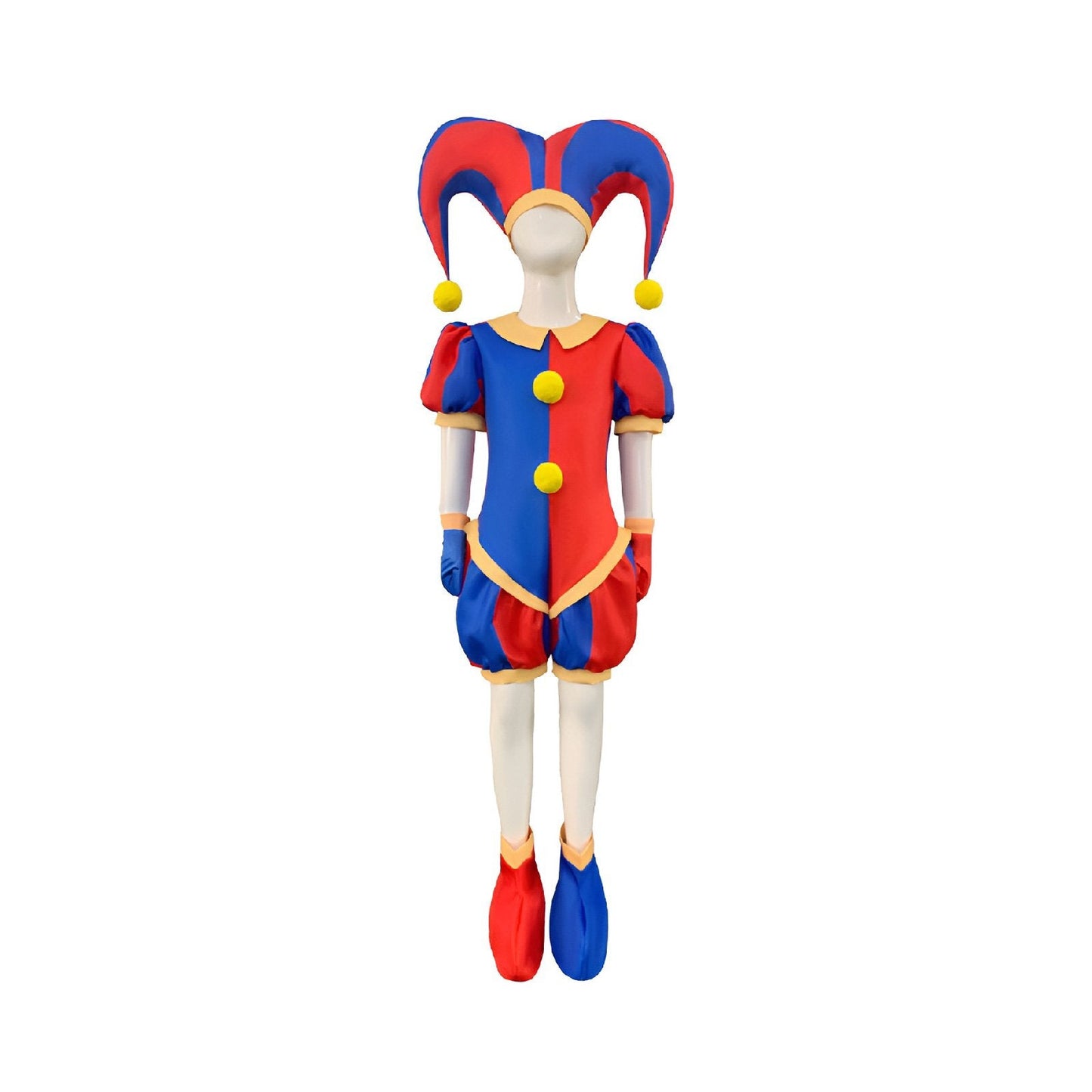 Magical Circus Cosplay Bodysuit Pomni Costume for Halloween