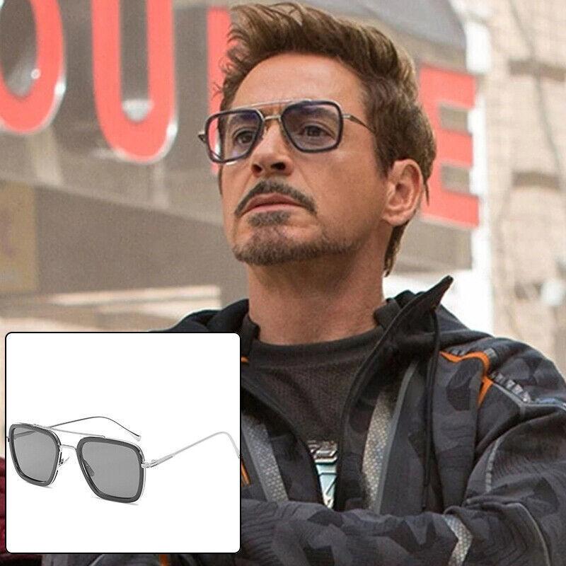 Iron Man Classic Square Frame Sunglasses