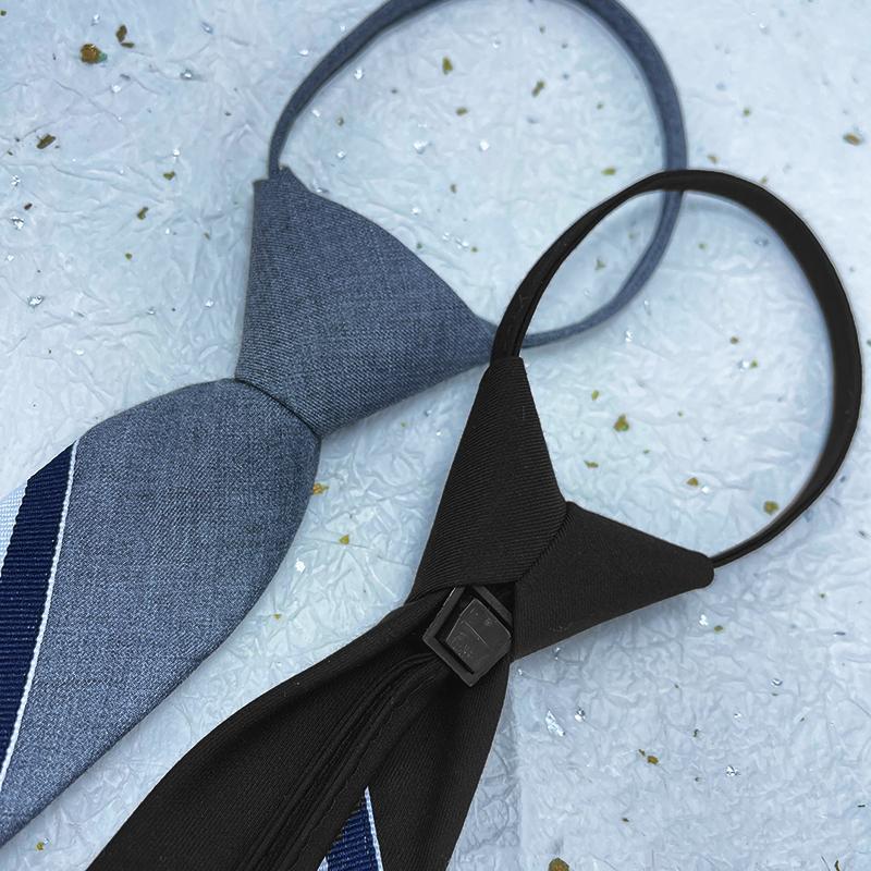 Pre-Tied Zipper Necktie