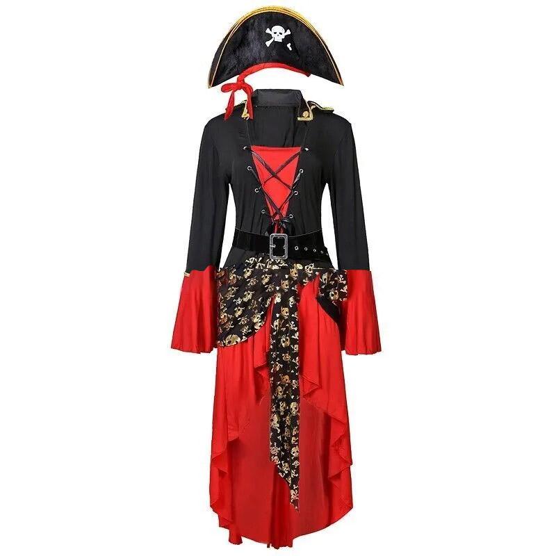 Captain Jack Female Pirate Cosplay Costume