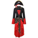 Captain Jack Female Pirate Cosplay Costume