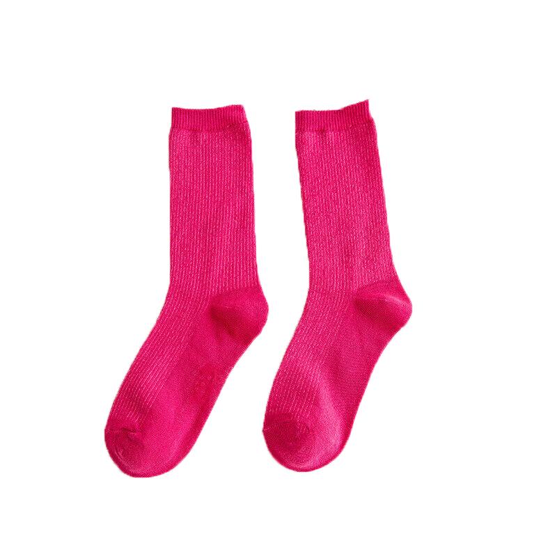 Classic Solid Color Dress Socks