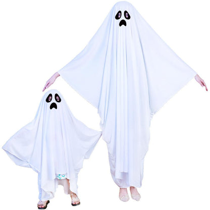 White Ghost Cloak Halloween Costume