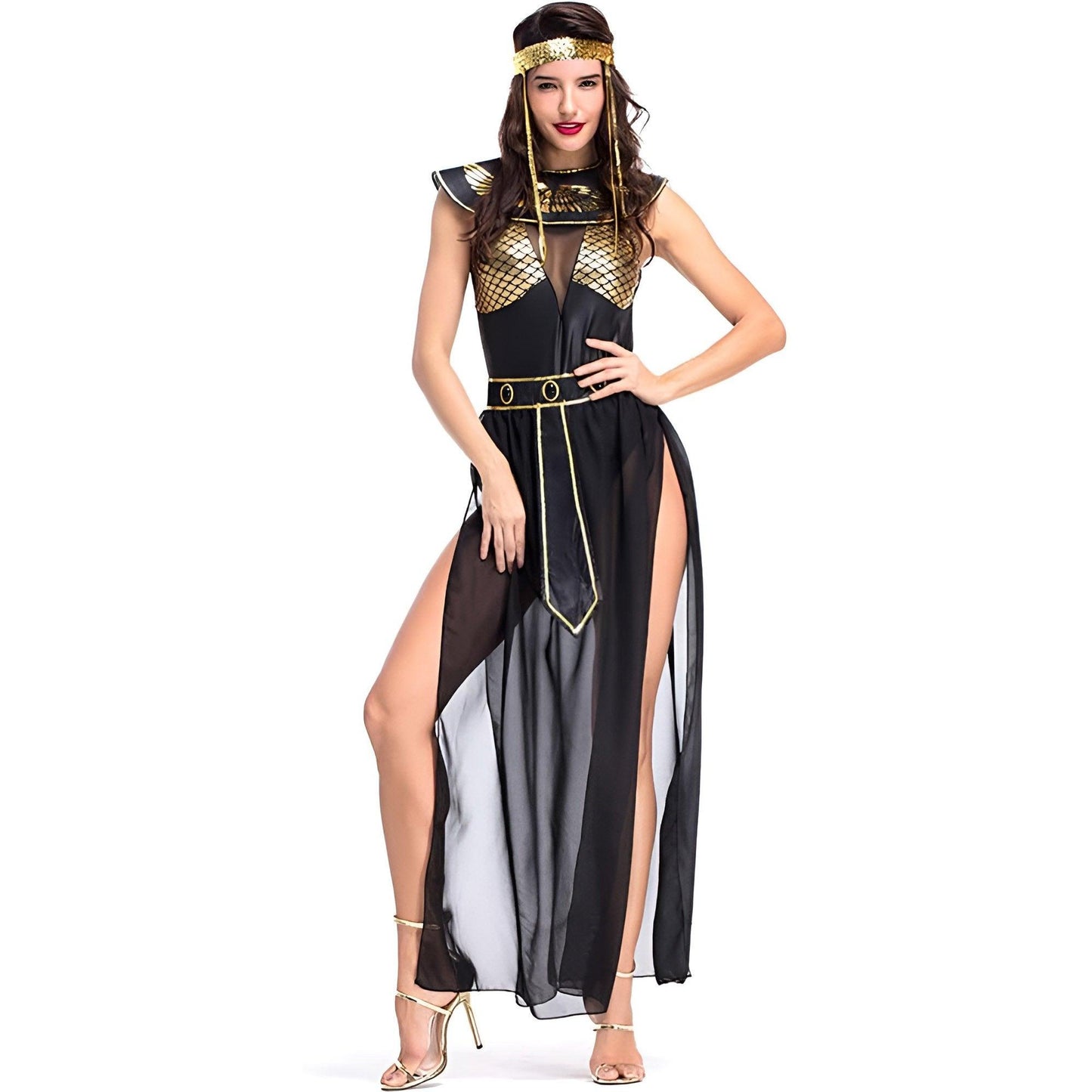 Cleopatra Costume Halloween Costume National Costume Cosplay Pharaoh Ancient Roman Princess Costume Adult Female - Aimall