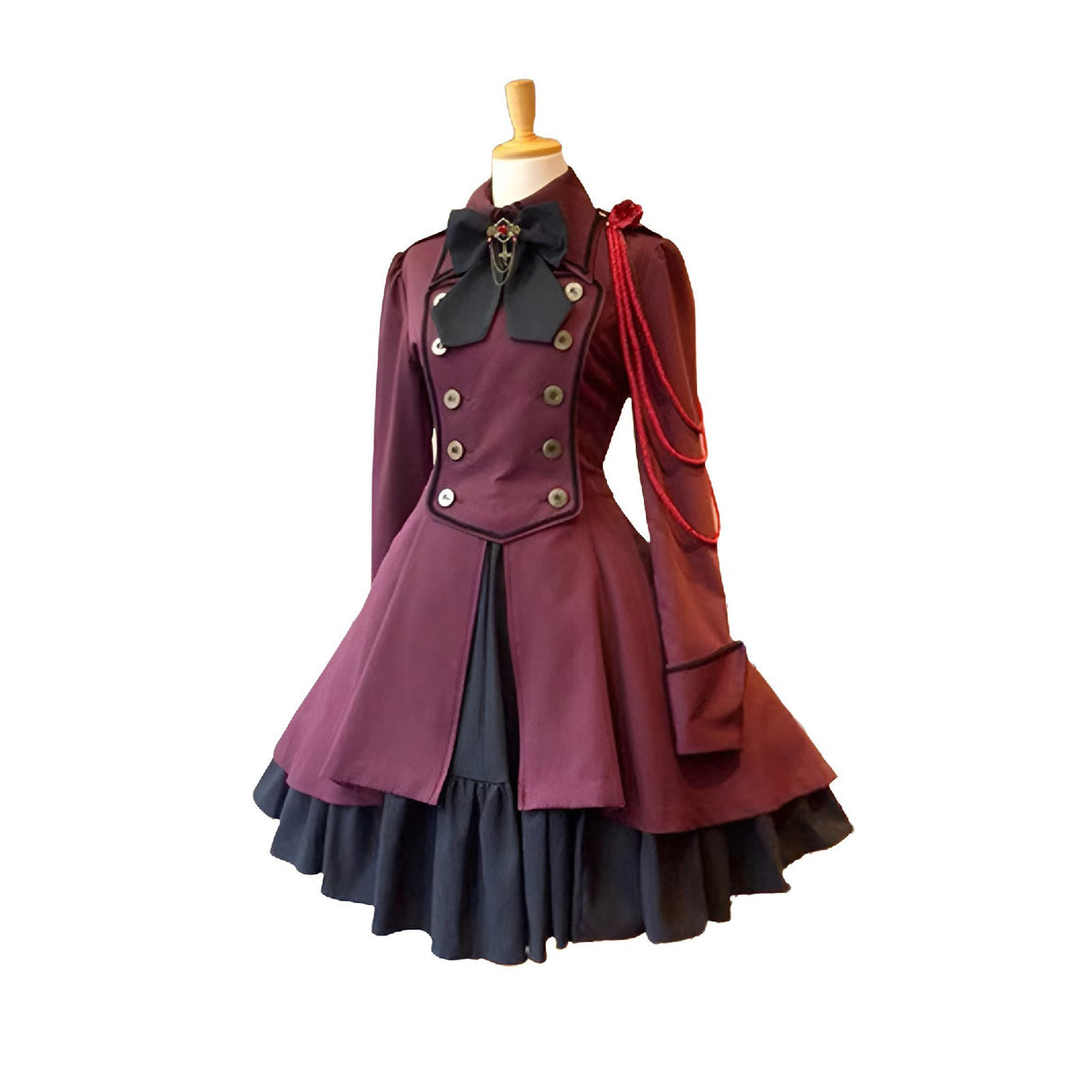 Victorian-Inspired Gothic Cosplay Costume