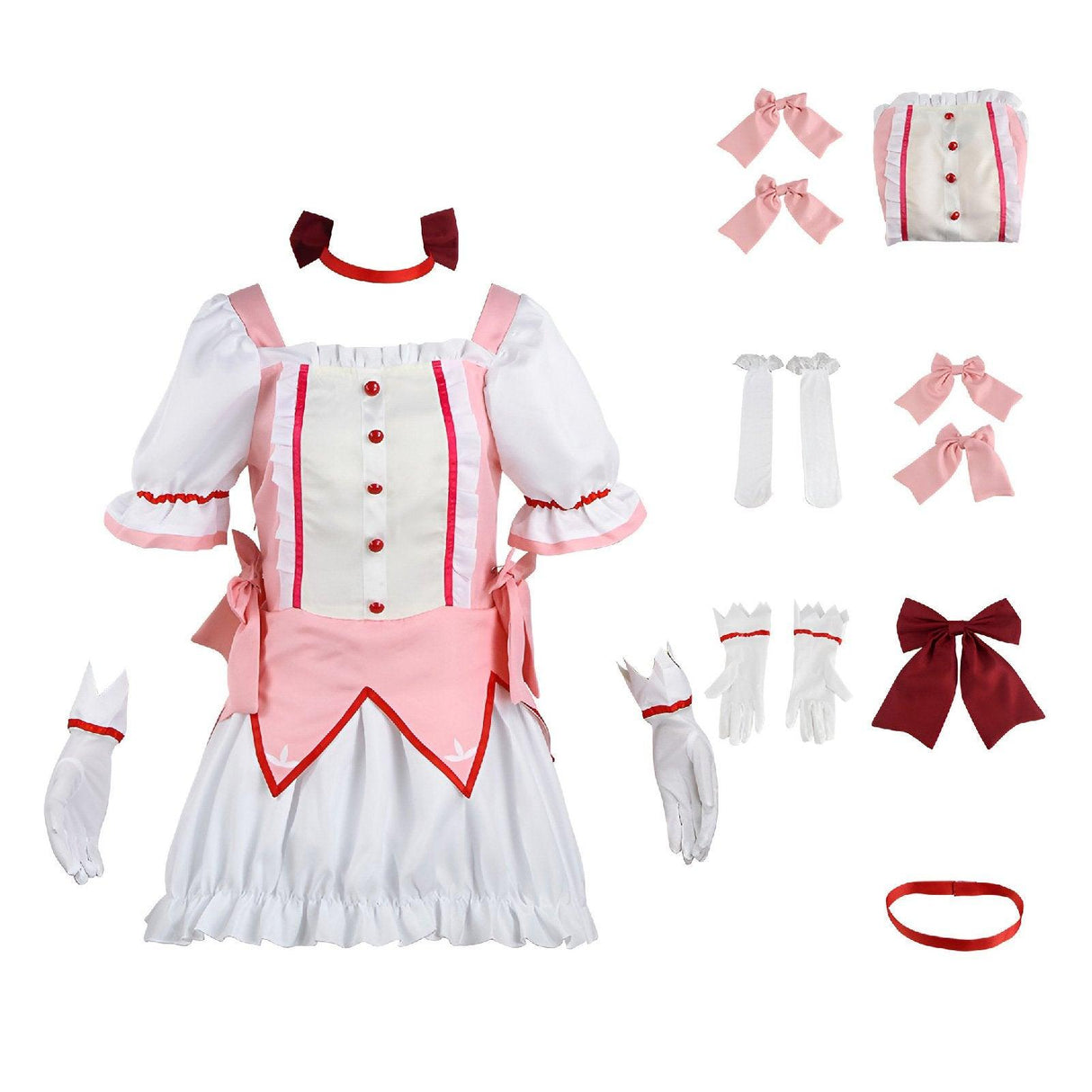 Magic Girl Lu Mu Yuan Xiang Cos Clothing Xiao Mei Yan Cosplay Animation Clothing Black Long Straight Combat Clothing Performance Clothing - Aimall