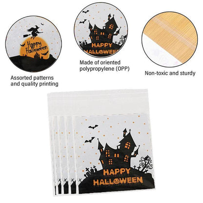 Halloween Decor Snack Plastic Packaging Bags