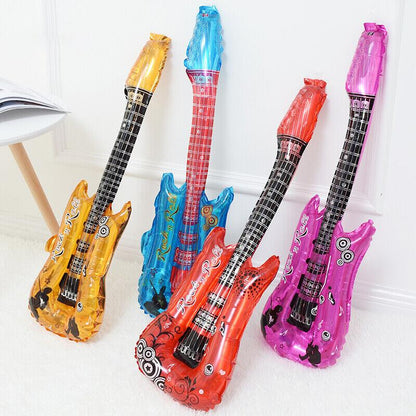 Rockstar Guitar Foil Balloons