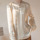 Ivory Long-Sleeved Shirt