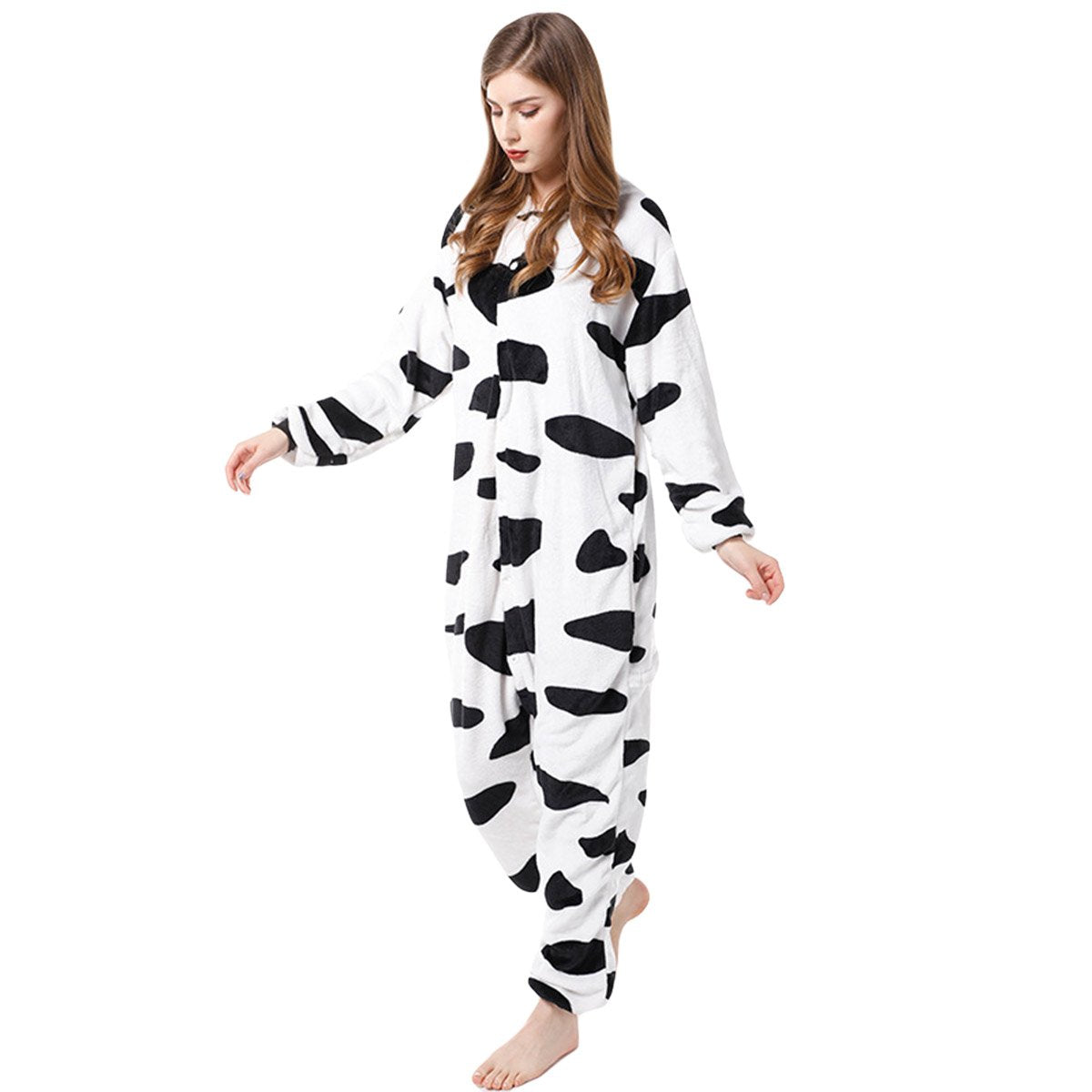 Flannel Parent-Child One-Piece Animal Pyjamas