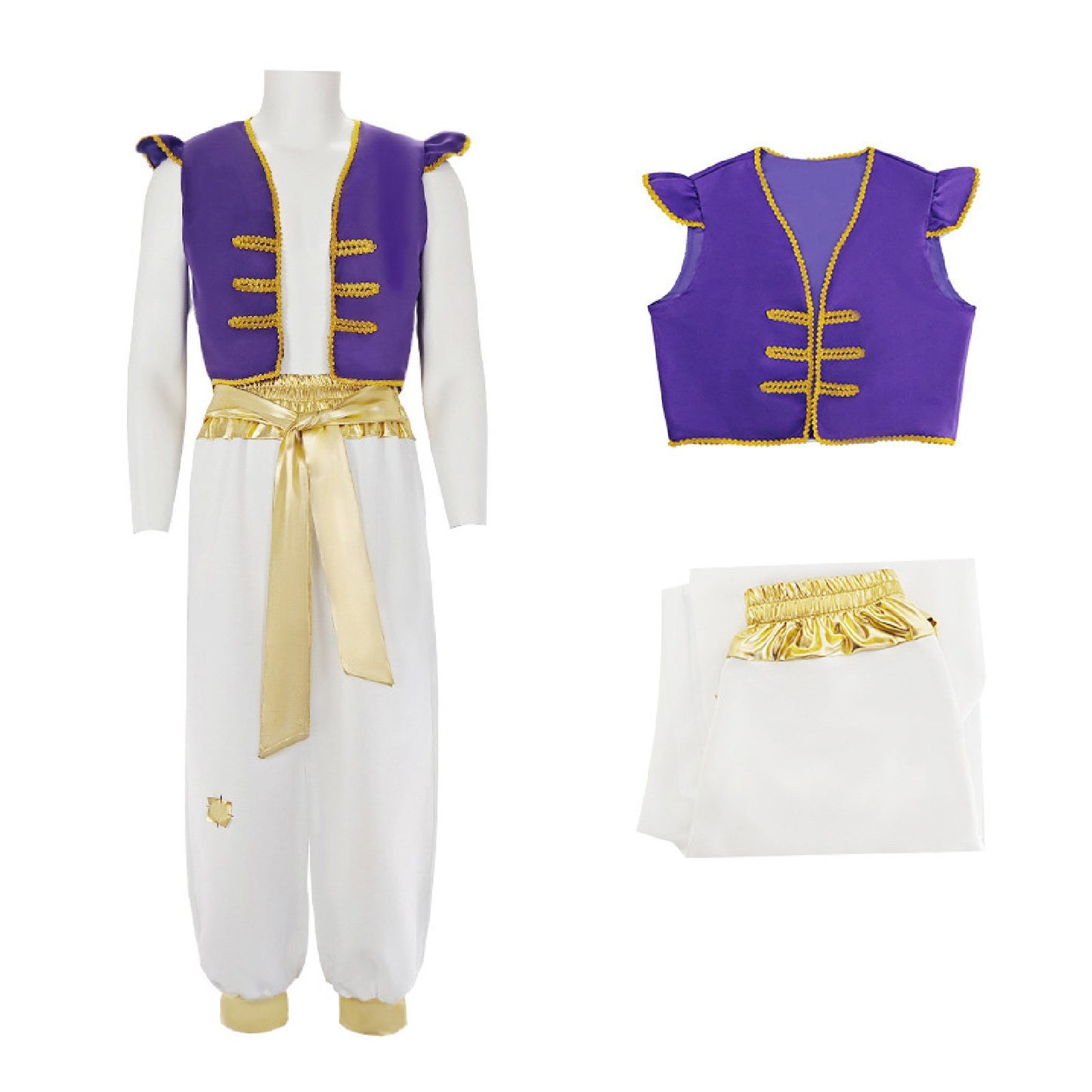 Aladdin Halloween Arabian Prince Costume