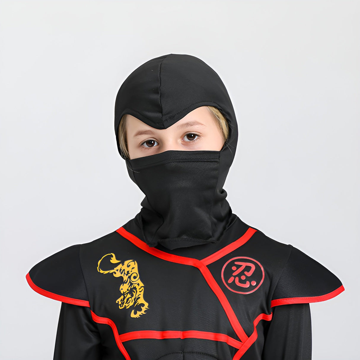Muscle Dragon Red Ninja Costume