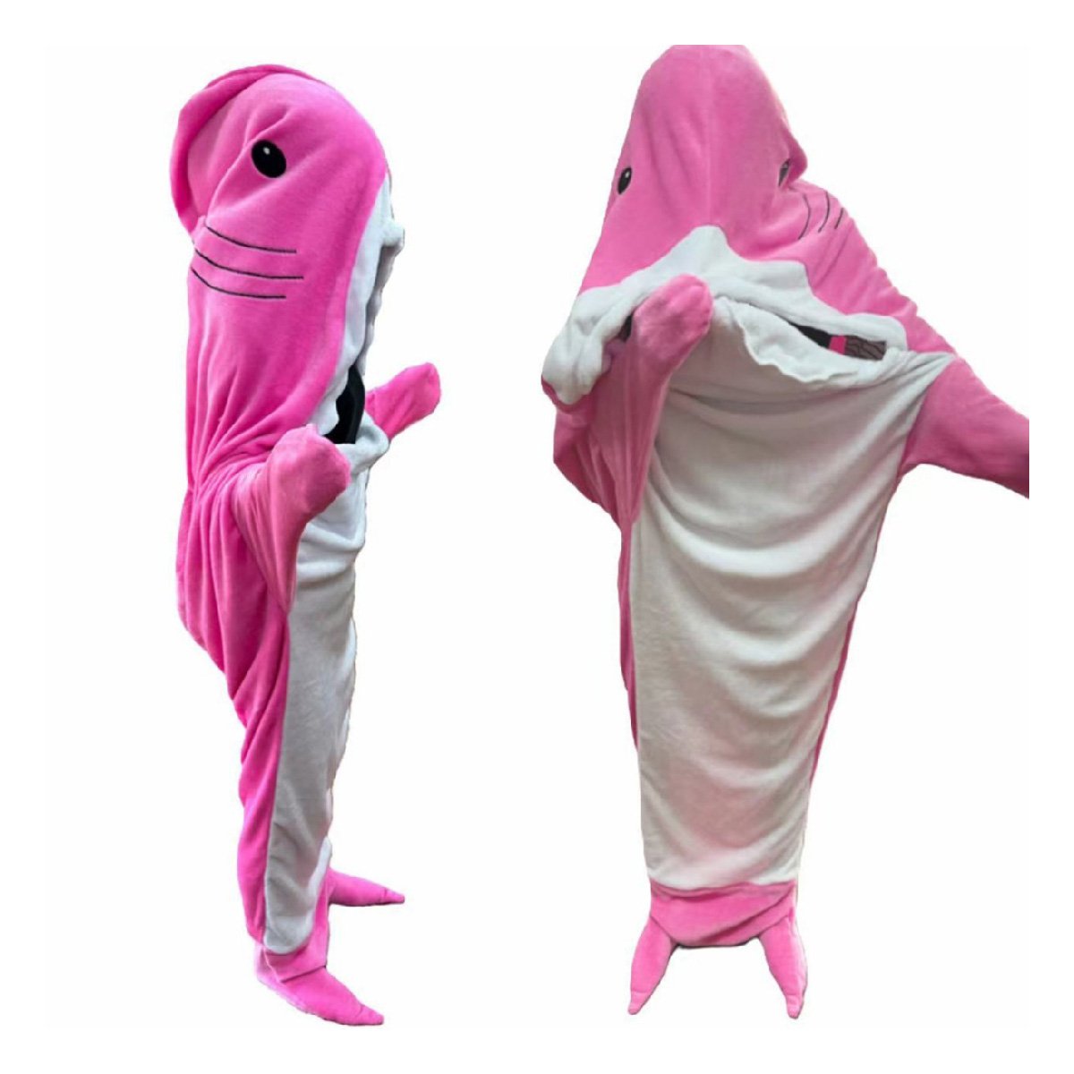 Flannel Shark Sleeping Bag Costume