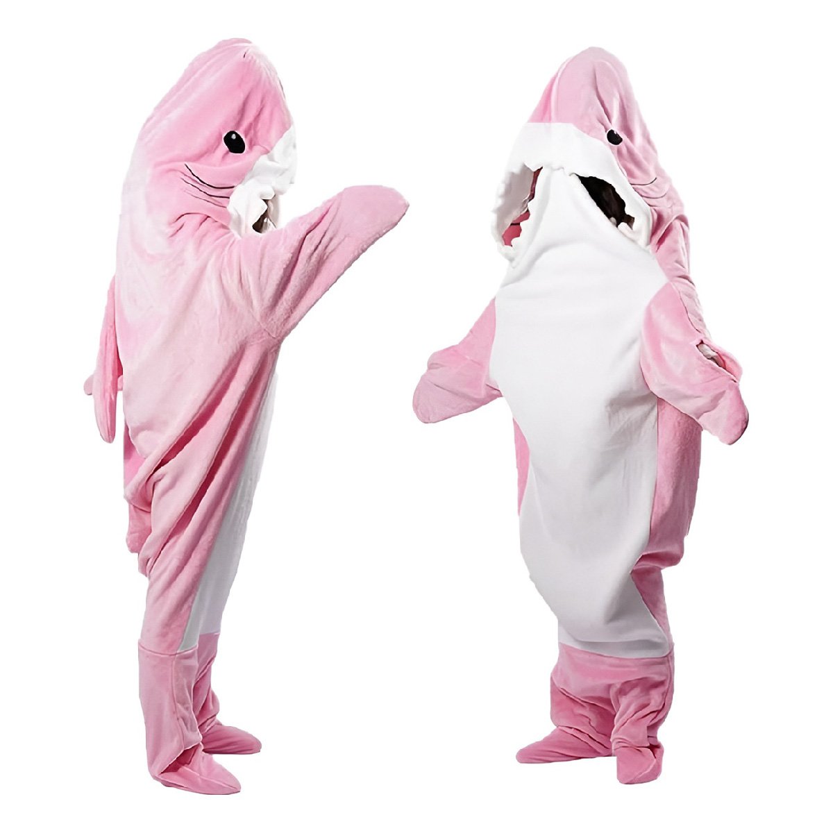 Flannel Shark Sleeping Bag Costume