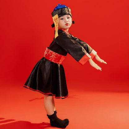 Kids Chinese Zombie Cosplay Costume