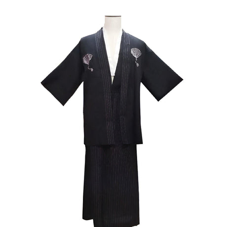 Japanese kimono men's formal dress Japanese cuisine dress Traditional costume - Aimall