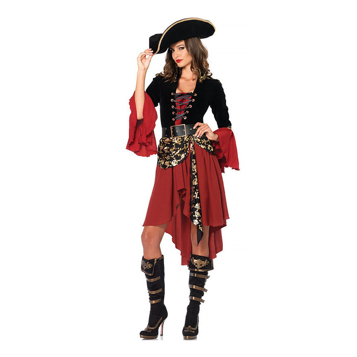 Captain Jack Female Pirate Cosplay Costume