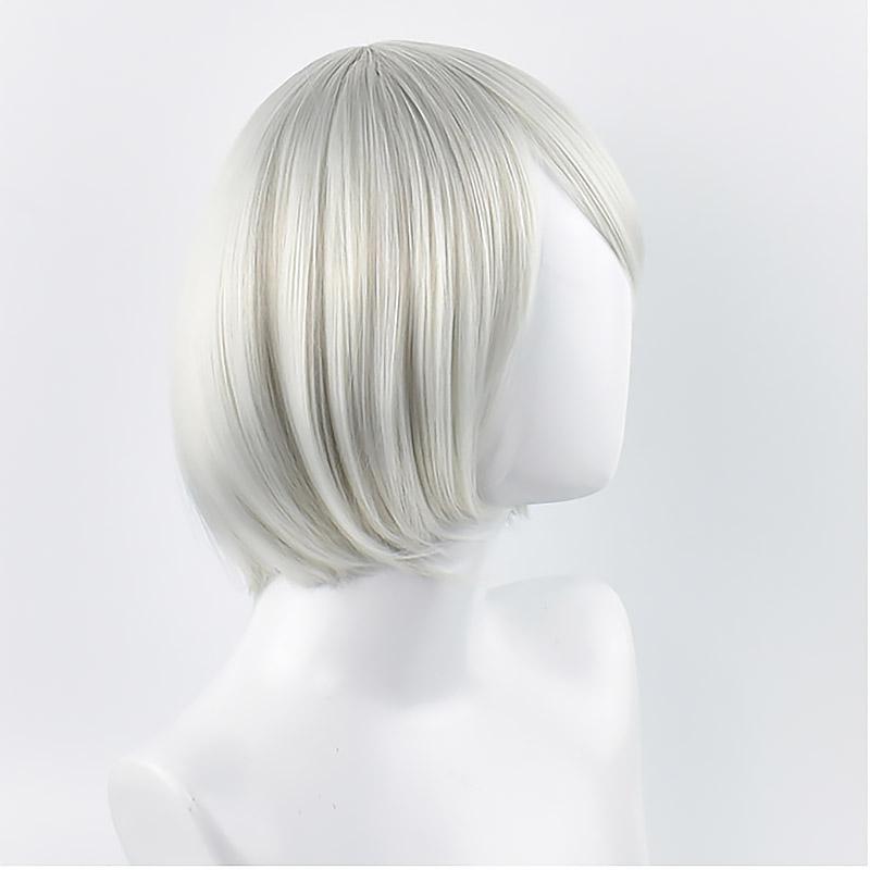 Neil Mechanical Epoch 2B Silver White Wig