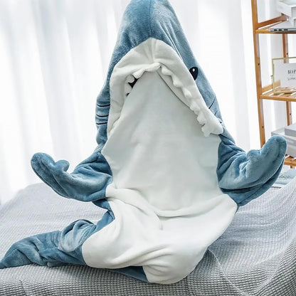 Flannel Shark Sleeping Bag Costume