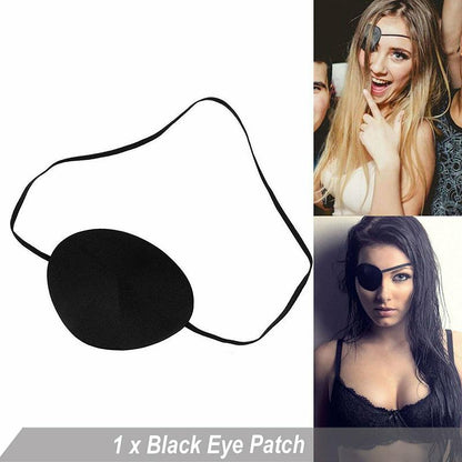 One-Eyed Corsair Eye Mask Cosplay Accessory