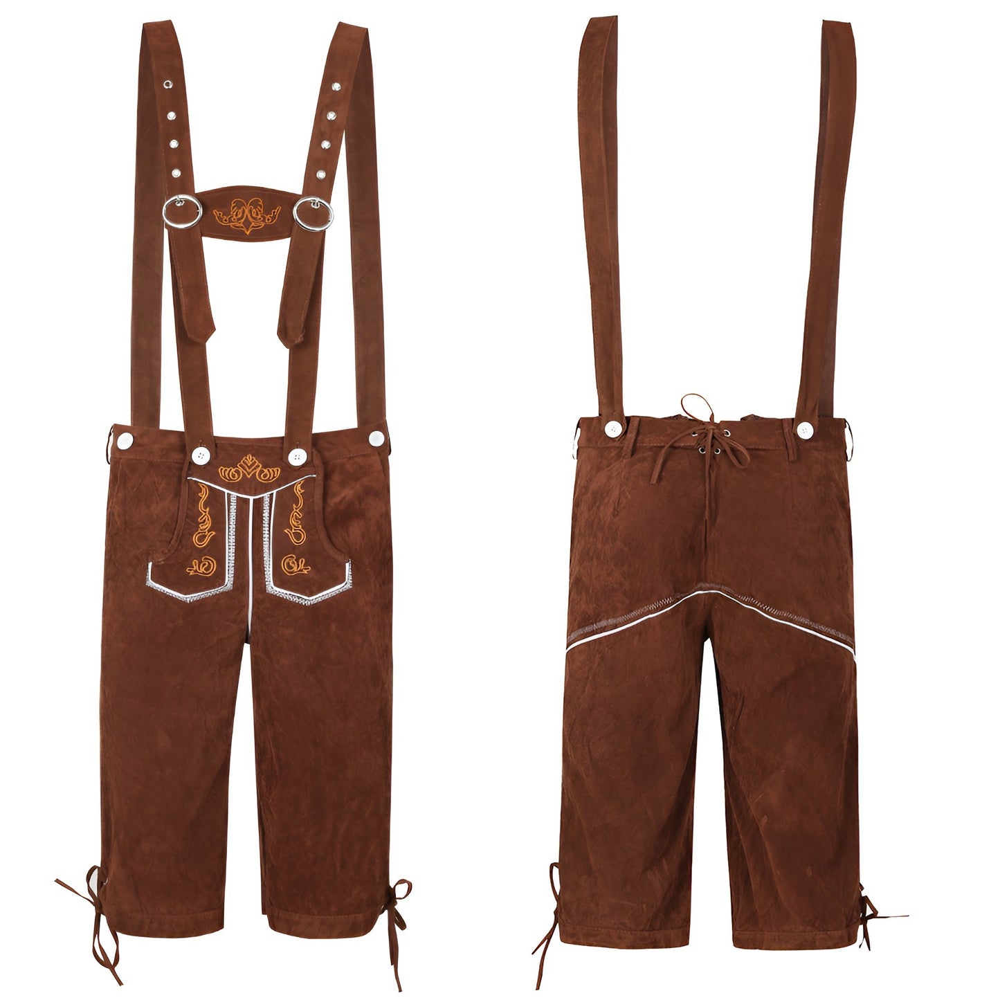 Traditional Bavarian Oktoberfest Lederhosen Outfit