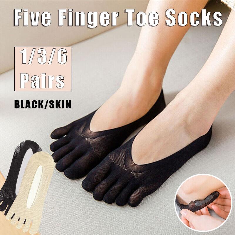 Breathable Five Finger Toe Socks