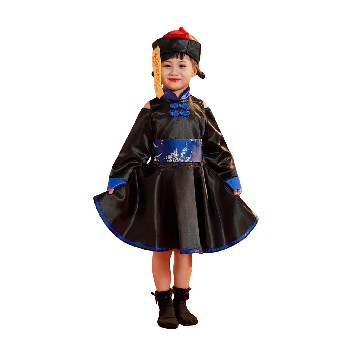 Kids Chinese Zombie Cosplay Costume