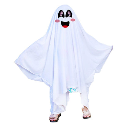 White Ghost Cloak Halloween Costume