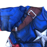 Heroic Captain America Cosplay Costume