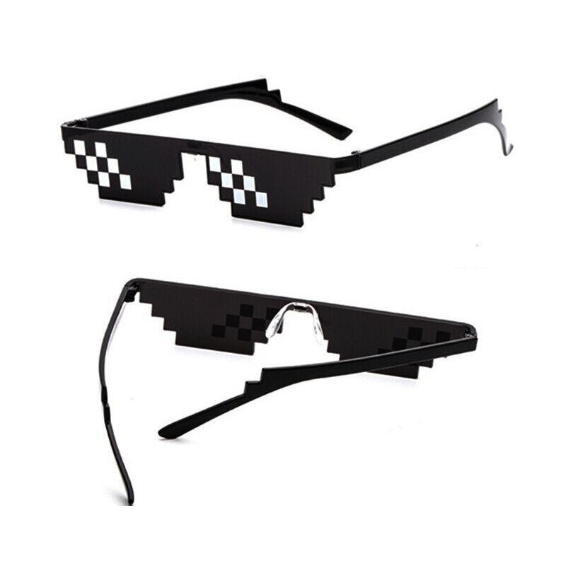 8-Bit Pixelated Sunglasses