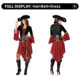 Captain Jack Female Pirate Cosplay Costume