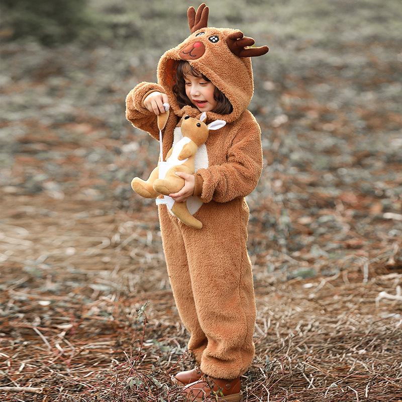 Kids' Reindeer Onesie Cosplay Costume